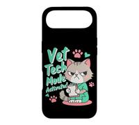 Carcasa para iPhone Air Modo Vet Tech Activado Funny Cat Veterinary