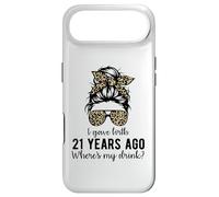 Carcasa para iPhone Air Mom Dad on 21 Year Old Son Daughters 21st Birthday Messy Bun
