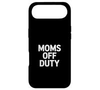 Carcasa para iPhone Air Moms Off Duty Funny Sarcástico Dicho Mujeres Hombres