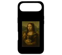 Carcasa para iPhone Air Mona Lisa Comiendo Ramen Arte Divertido Fideos Foodie Mashup