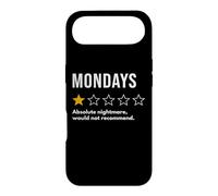 Carcasa para iPhone Air Mondays One Star Absolute Nightmare no recomendaría
