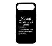 Carcasa para iPhone Air Monte Olympus Souvenirs/Skier Divertido diseño de definición Falsa