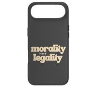 Carcasa para iPhone Air Moralidad sobre la legalidad Código Moral Brújula Buen Humano Sé Amable