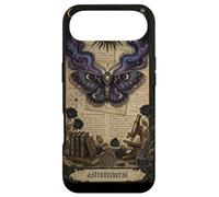 Carcasa para iPhone Air Moth Sun Dark Gothic Crescent Moon Skull