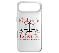 Carcasa para iPhone Air Motion to Celebrate Sign Funny Lawyer Graduation Law School