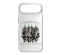 Carcasa para iPhone Air Motivo del Humor de Genghis Khan Imperio Mongol Horda Dorada