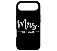 Carcasa para iPhone Air Mrs. EST. 2026 Just Married Promoted to Mr and Mrs Matching