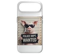 Carcasa para iPhone Air Mugshot Style Art Cerdo Gafas De Sol Cerdos