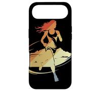 Carcasa para iPhone Air Mujer Corredora Esbozo Triatleta Cardio