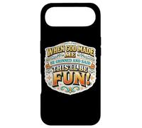 Carcasa para iPhone Air Mujer Cuando Dios me Hizo sonrió y Dijo Que Esto será Divertido