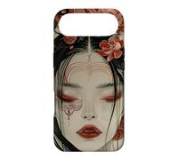 Carcasa para iPhone Air Mujeres místicas japonesas y árbol de Cerezo Kanji japonés