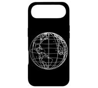 Carcasa para iPhone Air Mundial Globo LÍNEA Arte Mapa Planeta Tierra Atlas Viaje