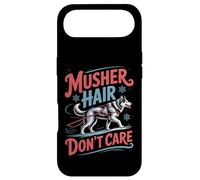 Carcasa para iPhone Air Musher Hair Don't Care Husky Trineo para Montar Perros