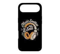 Carcasa para iPhone Air Música Divertida Calma mi Alma Citas de Amantes de la Banda de músicos Lindos