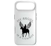 Carcasa para iPhone Air My Angel Is A Cowboy | Regalo de Recuerdo de Caballo de Campo