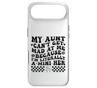 Carcasa para iPhone Air My Aunt Can't Get Mad at Me Because I'm Literally A Mini Her