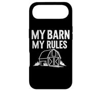 Carcasa para iPhone Air My Barn My Rules Sarcástico Divertido Humor agrícola