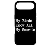 Carcasa para iPhone Air My Birds Know All My Secrets - Cita Divertida para observar Aves