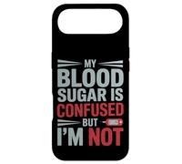 Carcasa para iPhone Air MY Blood Sugar IS Confused BUT I’M Not Funny Diabetes Quote