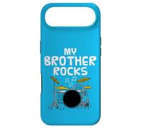 Carcasa para iPhone Air My Brother Rocks, Baterista músico Hermana Divertida