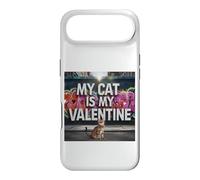 Carcasa para iPhone Air My Cat Is My Valentine Bengala Street Graffiti Amante de los Gatos