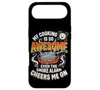Carcasa para iPhone Air My Cooking Is So Awesome Even The Smoke Alarm Cheers Me On