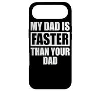 Carcasa para iPhone Air My Dad Is Faster Than Your Dad Corredor Sprinter Día Padre