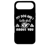Carcasa para iPhone Air My Dog & I Talk Shit About You Sign Dog Mom Coffee Mug Paw