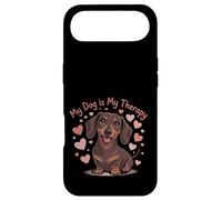 Carcasa para iPhone Air My Dog Therapy Dachshund Lover - Cita Divertida