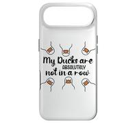 Carcasa para iPhone Air My Ducks Are Absolutely Not in a Row Sign Cute Duck Design