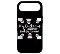 Carcasa para iPhone Air My Ducks Are Absolutely Not in a Row Sign Cute Duck Lovers