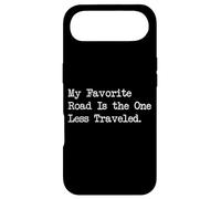 Carcasa para iPhone Air My Favorite Road One Less Traveled Funny Motorcycle Quote