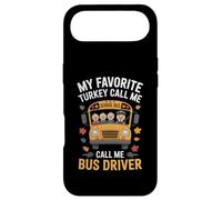 Carcasa para iPhone Air My Favorite Turkeys - School Bus Driver Thanksgiving Funny