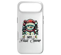 Carcasa para iPhone Air My First Snow Lindo Muñeco de Nieve de Invierno Navidad
