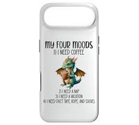 Carcasa para iPhone Air My Four Moods I Need Coffee I Need a Nap Dragon Coffee Lover