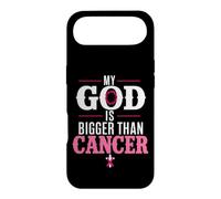 Carcasa para iPhone Air My God is Bigger Than Cancer Breast Cancer Awareness