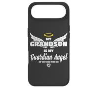 Carcasa para iPhone Air My Grandson My Guardian Angel He Watches Over Me In Memory
