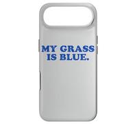 Carcasa para iPhone Air My Grass Is Blue - Bluegrass Fan Retro Typography