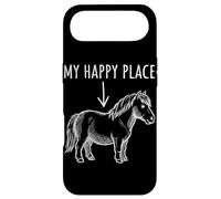 Carcasa para iPhone Air My Happy Place Pony Lover Tiny Horse Miniatura Horse Niñas