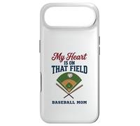 Carcasa para iPhone Air My Heart Is On That Field Baseball Mom Proud Game