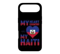 Carcasa para iPhone Air my Heart my Country my Haiti Haiti Flag