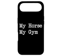 Carcasa para iPhone Air My Horse, My Gym - Cita Divertida de Fitness Ecuestre