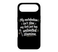 Carcasa para iPhone Air My Metabolism ISN’t Slow my Fork Just has Unlimited Stamina