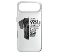 Carcasa para iPhone Air My Mom Said I Am a Baby Great Danane Dog Mommy Día de la Madre