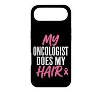 Carcasa para iPhone Air My Oncologist Does My Hair Breast Cancer Awareness Fighter