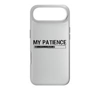 Carcasa para iPhone Air My Patience Loading Bar Sarcastic Funny Humor