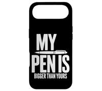 Carcasa para iPhone Air My Pen Is Bigger Than Yours - Cita Divertida para Escribir