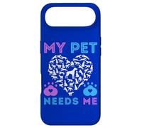 Carcasa para iPhone Air My Pet Needs Me Suicide Apoyo Emocional Mascotas Perro Niño Niña