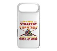 Carcasa para iPhone Air My Pool Strategy Is Top Secret Funny Billiard
