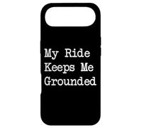 Carcasa para iPhone Air My Ride Keeps Me Grounded Sarcástico Citas De Ciclismo